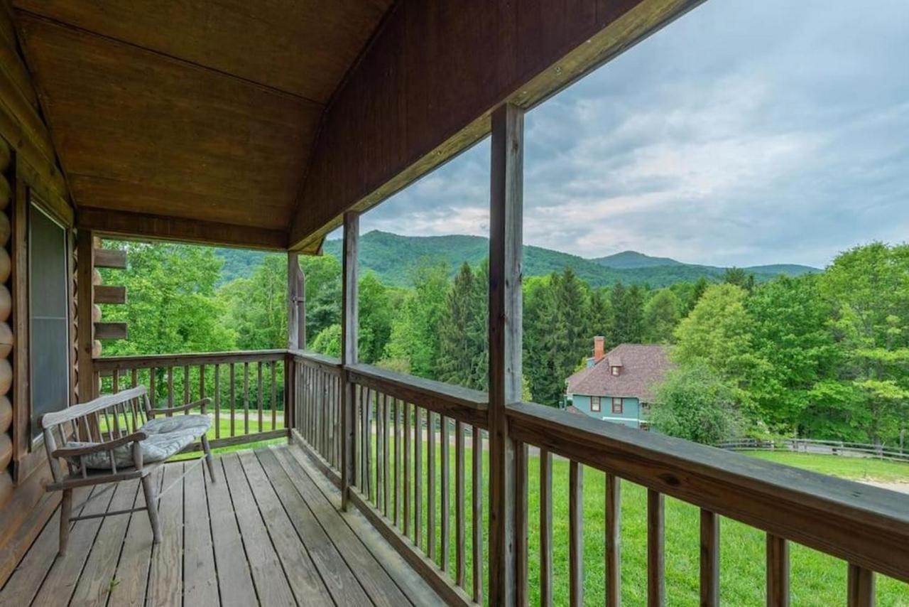 Log Cabin Stunning Mountain Views On 12 Acres Candler Bagian luar foto