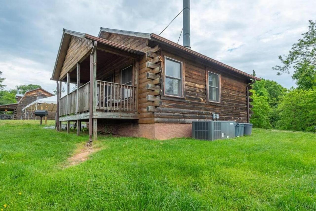 Log Cabin Stunning Mountain Views On 12 Acres Candler Bagian luar foto