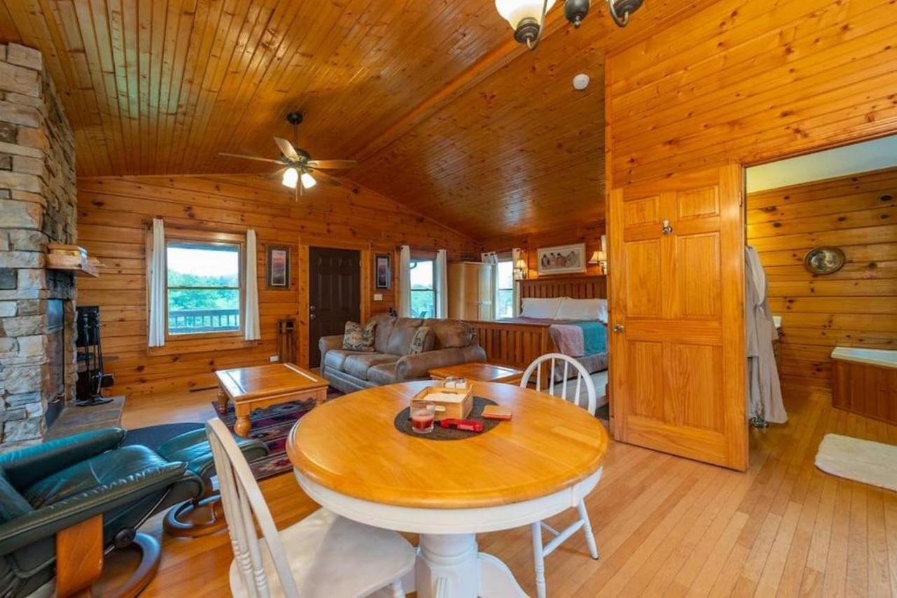 Log Cabin Stunning Mountain Views On 12 Acres Candler Bagian luar foto